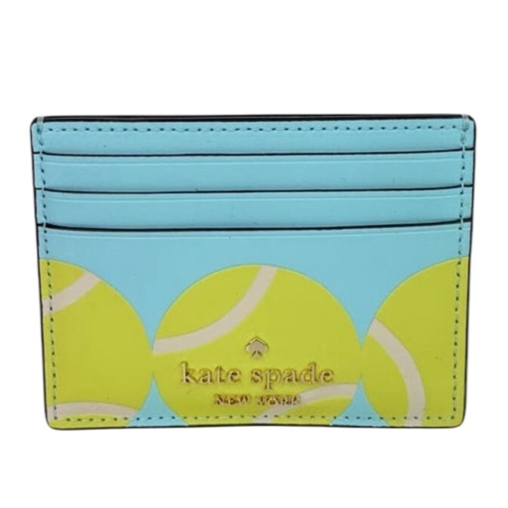 Kate Spade Grand Slam Tennis Small Slim Card Holder